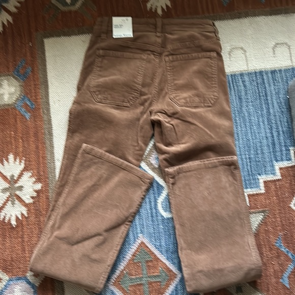 Brand new NWT brown tan 90s style  cords corduroy flare bootcut high waist - Picture 9 of 12